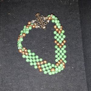 Handmade beaded bracelet